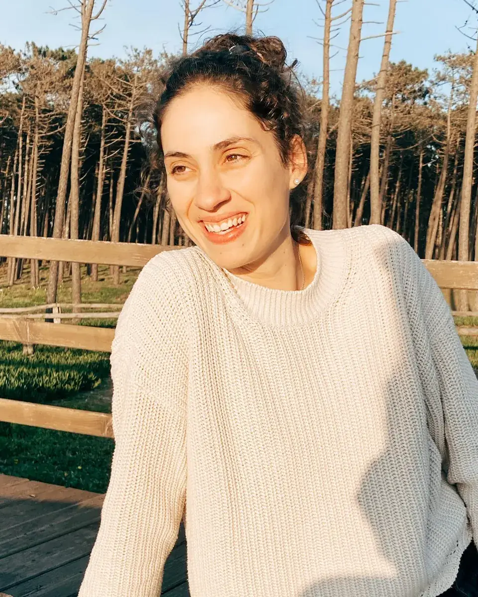 Retrato de Inês Nogueira, fundadora do MUSA Pilates Studio